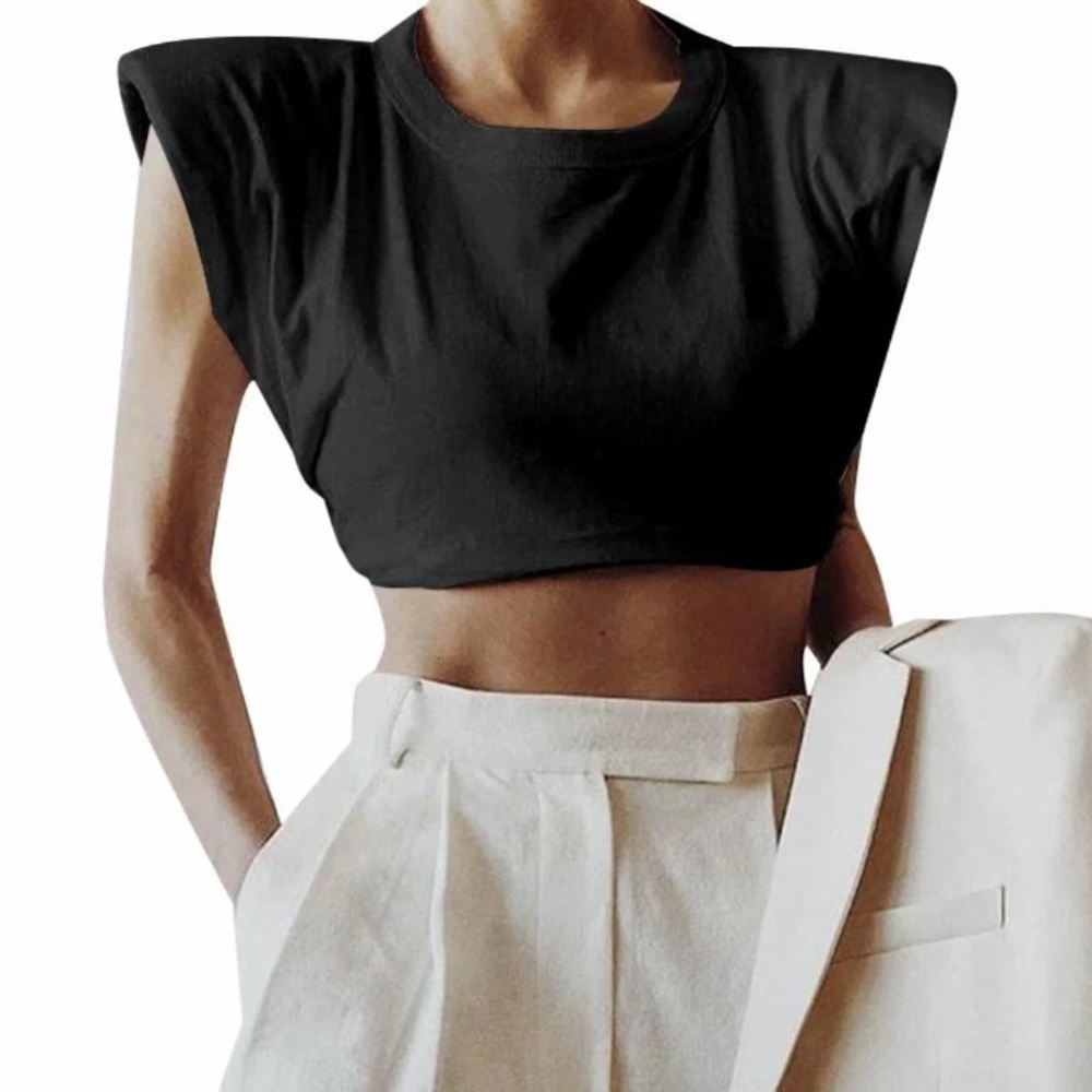 Cropped Muscle Tee